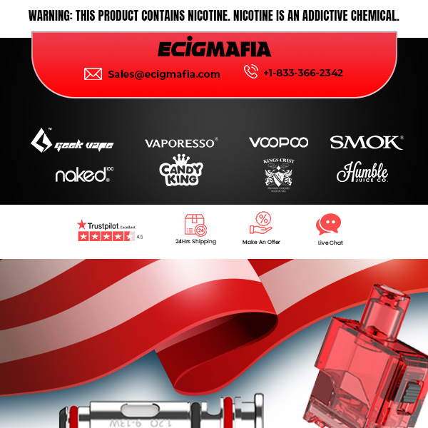 Veteran's Day! 15% Off All Replacement Coils and Pods!