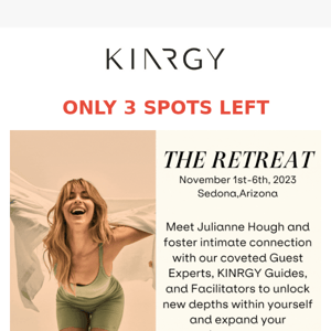 KINRGYST, this is your last chance