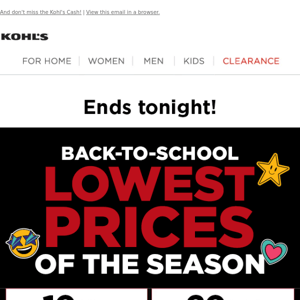 🚨 Our LOWEST PRICES of the Season end tonight 🚨