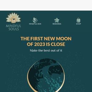 The first New 🌑 of 2023 is coming!