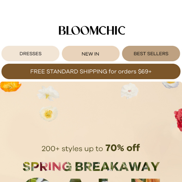 IT’S HERE! Spring Breakaway Sale 🌸