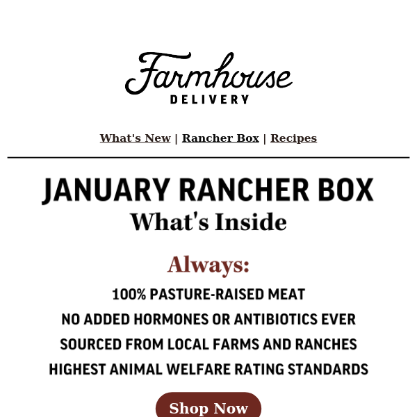 What's Inside January's Rancher Box