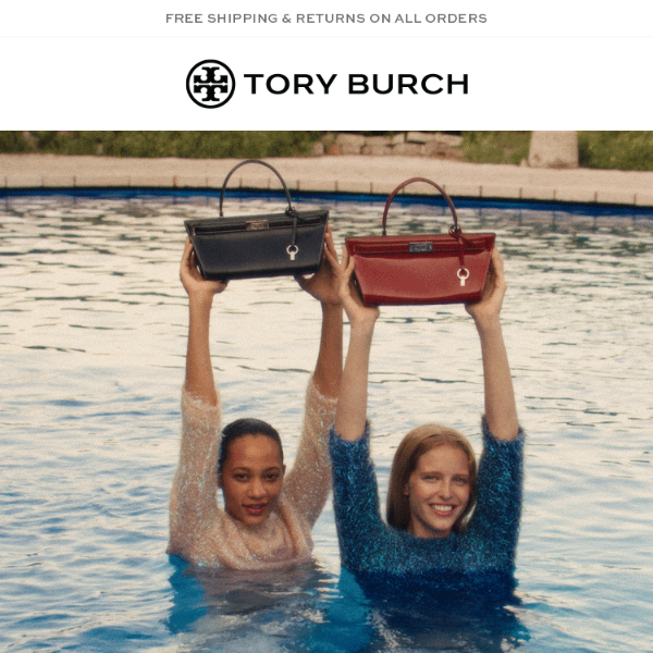 Tory Burch on X: The Lee Radziwill Cat Eye Bag. A unique new