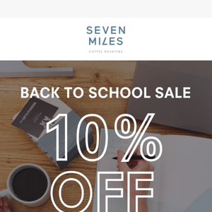 Back To School Sale ✏️ 10% Off Sitewide ☕