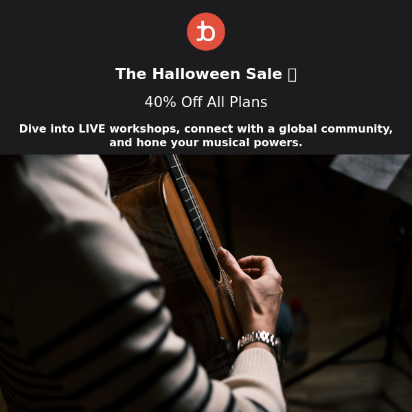 This Halloween: 40% Off for LIVE and Community
