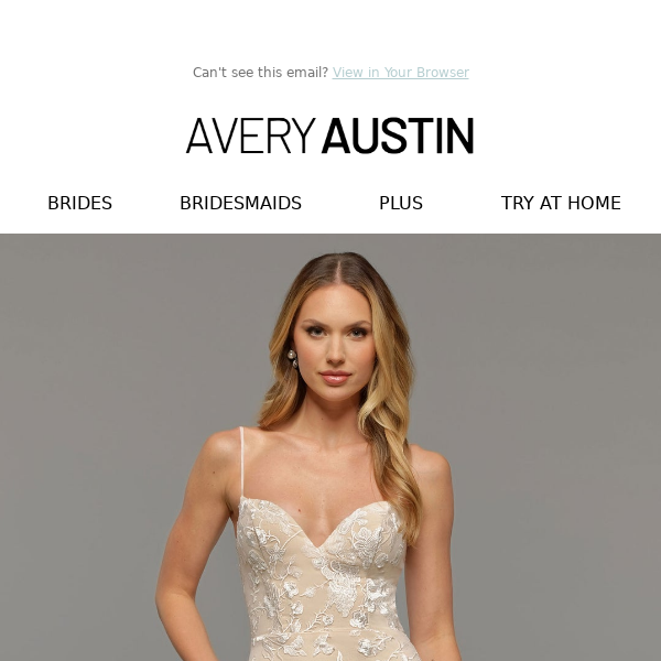Try Before You Buy Wedding Dresses - Avery Austin