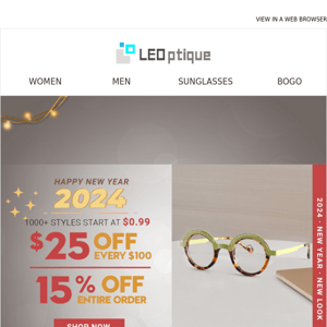 Change your new style for 2024! $15% Off Entire Order ✨ Fashion &amp; Affordable eyeglasses!