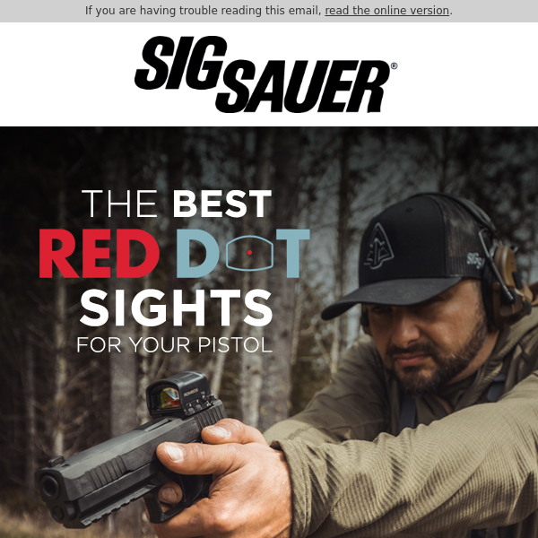 The Best Red Dot Sights for Your Pistol