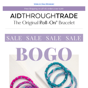 Original Roll-On® Bracelet BOGO SALE!