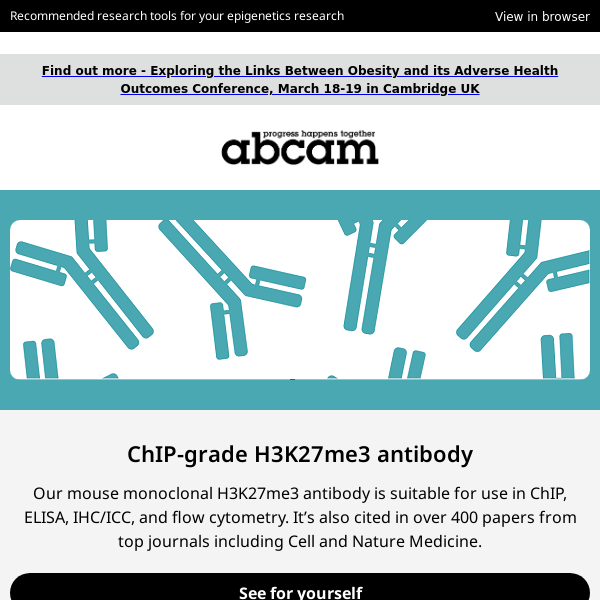 Histone modification antibodies for your research