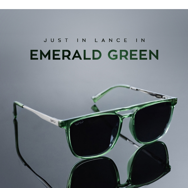 trending emerald green selling fast