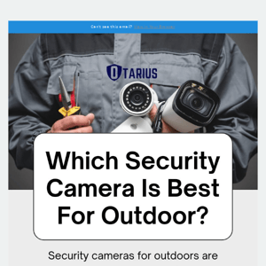 Best Camera For Outdoor Security