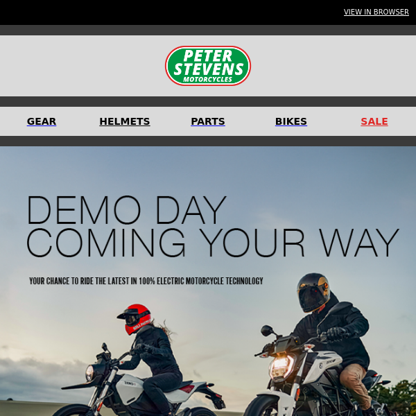 ZERO MOTORCYCLES Demo Day Geelong.