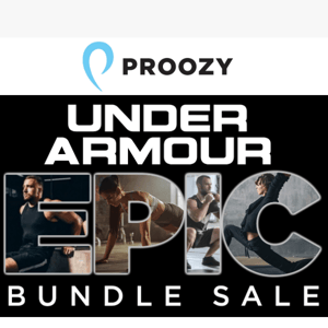 Epic UA Sale! Hoodies 3 for $33, Joggers 3 for $44 & More!