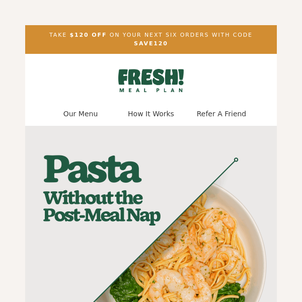 🍝 Craving pasta? We got you!