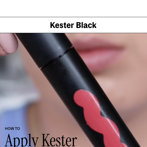 Long-lasting lipstick, coming right up