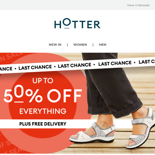 Hotter 50 hot sale off sale