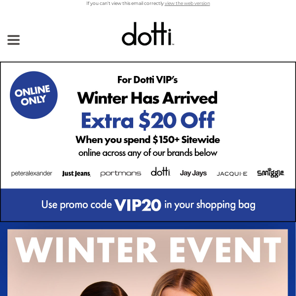 Winter Event On Now | Shop 40% off Edit