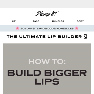HOW TO: Build Bigger Lips 🔥