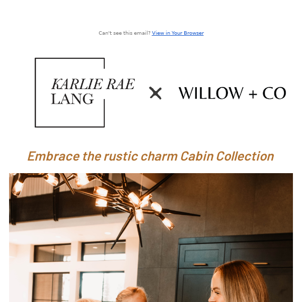 🤎 THE KARLIE RAE x WILLOW CABIN COLLECTION HAS ARRIVED!  🤎