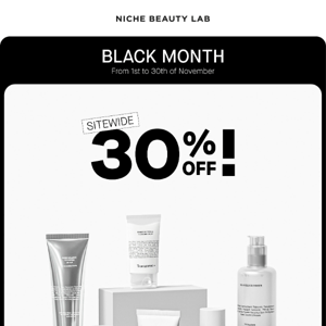 -30% FOR YOU 🎉 It's your time!