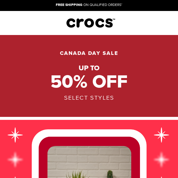Celebrate Canada Day with up to 50% OFF! Starting now!