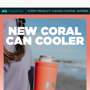 NEW CORAL CAN COOLER 🪸