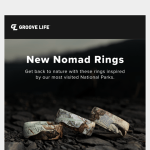 New National Park-inspired Nomad rings!