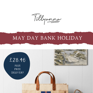 May Day Bank Holiday - 25% off with FREE delivery 😎