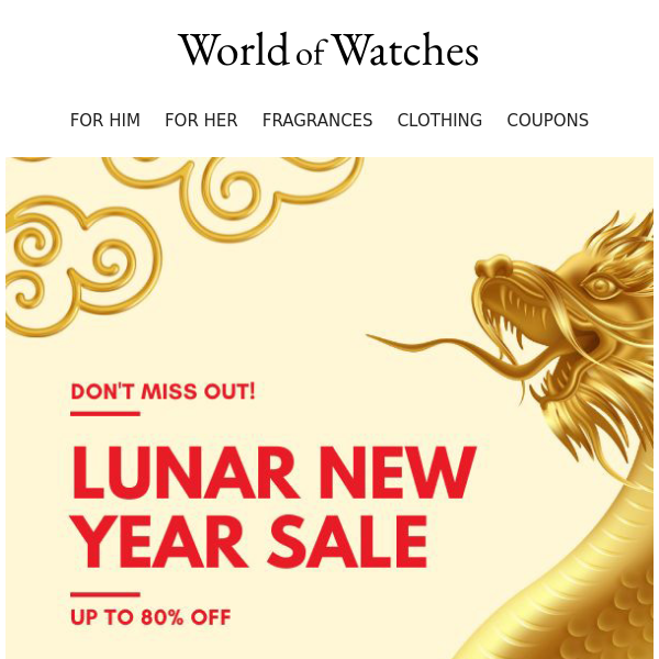 🍀SALE: Lunar New Year Discounts