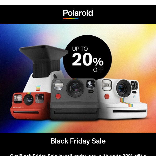 Polaroid - Latest Emails, Sales & Deals