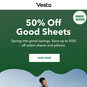 24-Hour Subscriber Exclusive: 50% Off Limited Edition Sheets