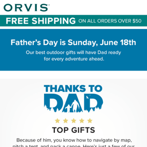 Father's Day is this Sunday!