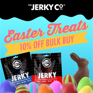Easter is almost here, stock up with 10% off 🐇