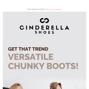 Get That Trend = Versatile Chunky Boots!