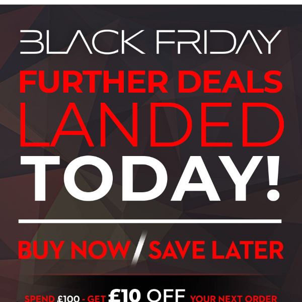 Physical Black Friday - Deals Landing Today!