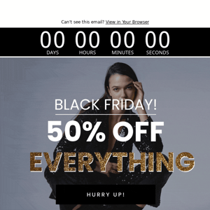 BF LAST 12hr ⏰ 50% OFF Everything!