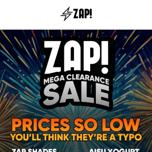 "Don't Miss Out! Mega Clearance on Your Favourite Vapes - Starts Soon!"