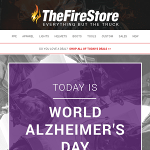 Today is World Alzheimer's Day!