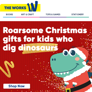 Roarsome Christmas gifts for kids who dig dinosaurs