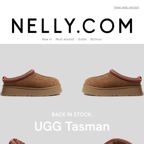 Back in stock: UGG Tasman🔥 - Nelly