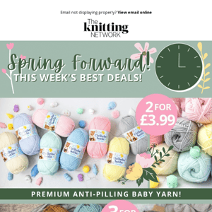 Sorry Knitting Network, these offers END TODAY ⌛️