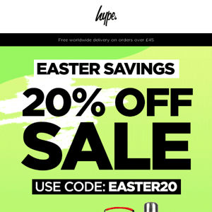 EASTER SAVINGS: Get an extra 20% off SALE!  Use code “EASTER20” to redeem 💰