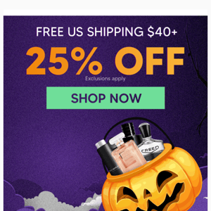 Black Friday? In October?! Extra 25% Off