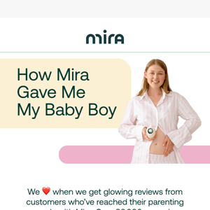 “How Mira Gave Me My Baby Boy” 🌈