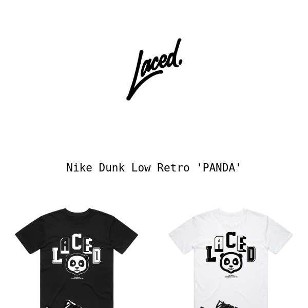 Nike Dunk Low Retro PANDA - Limited Sizes!