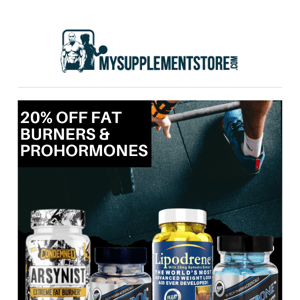 💥20% Off Fat Burners & Prohormones💥