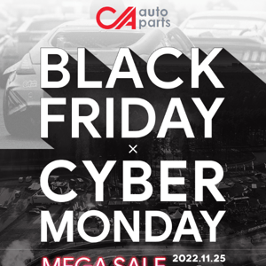 The Black Friday & Cyber Monday sale is here