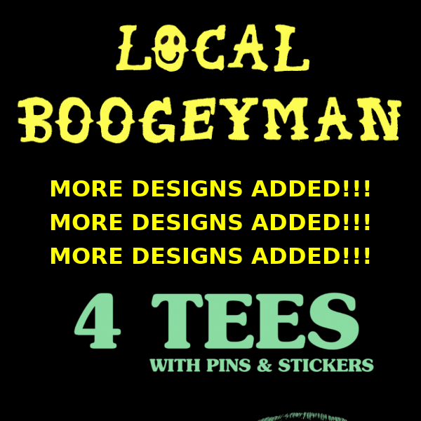 4 TEES FOR ONLY $75!