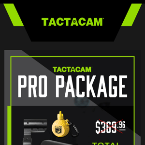 TACTACAM 🦌 Pro Package